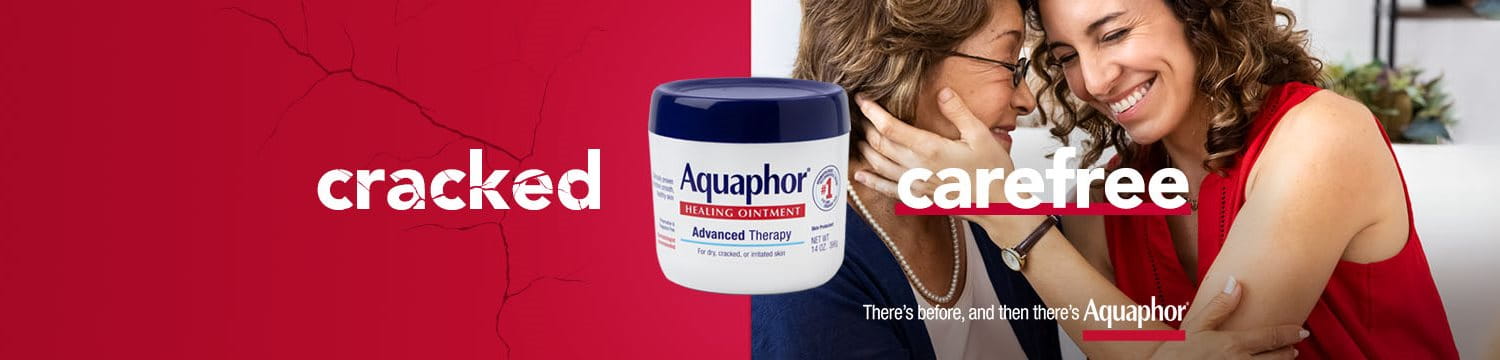 Before and Aquaphor - Cracked to Carefree