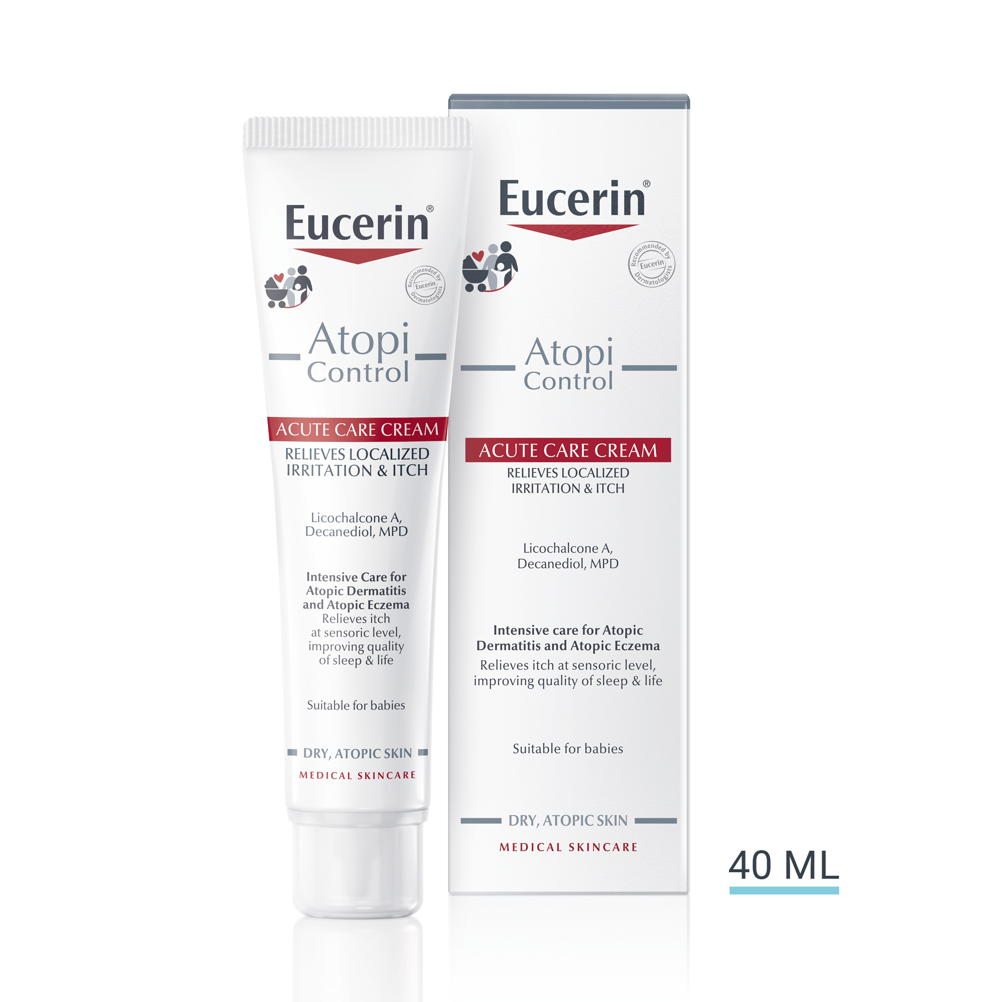 Eucerin AtopiControl | Akut krema za njegu suhe koža koja svrbi