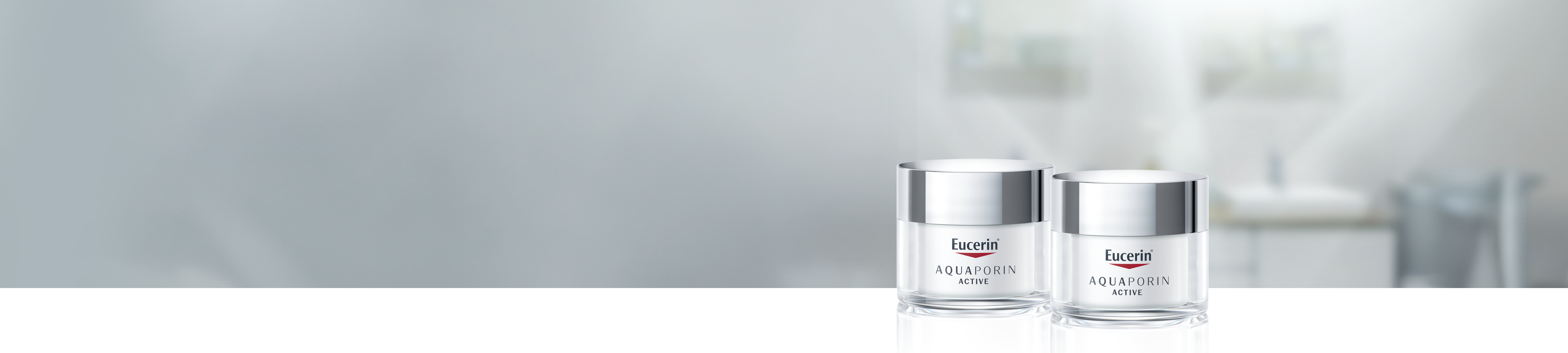 žena s Eucerin Aquaporin njegom