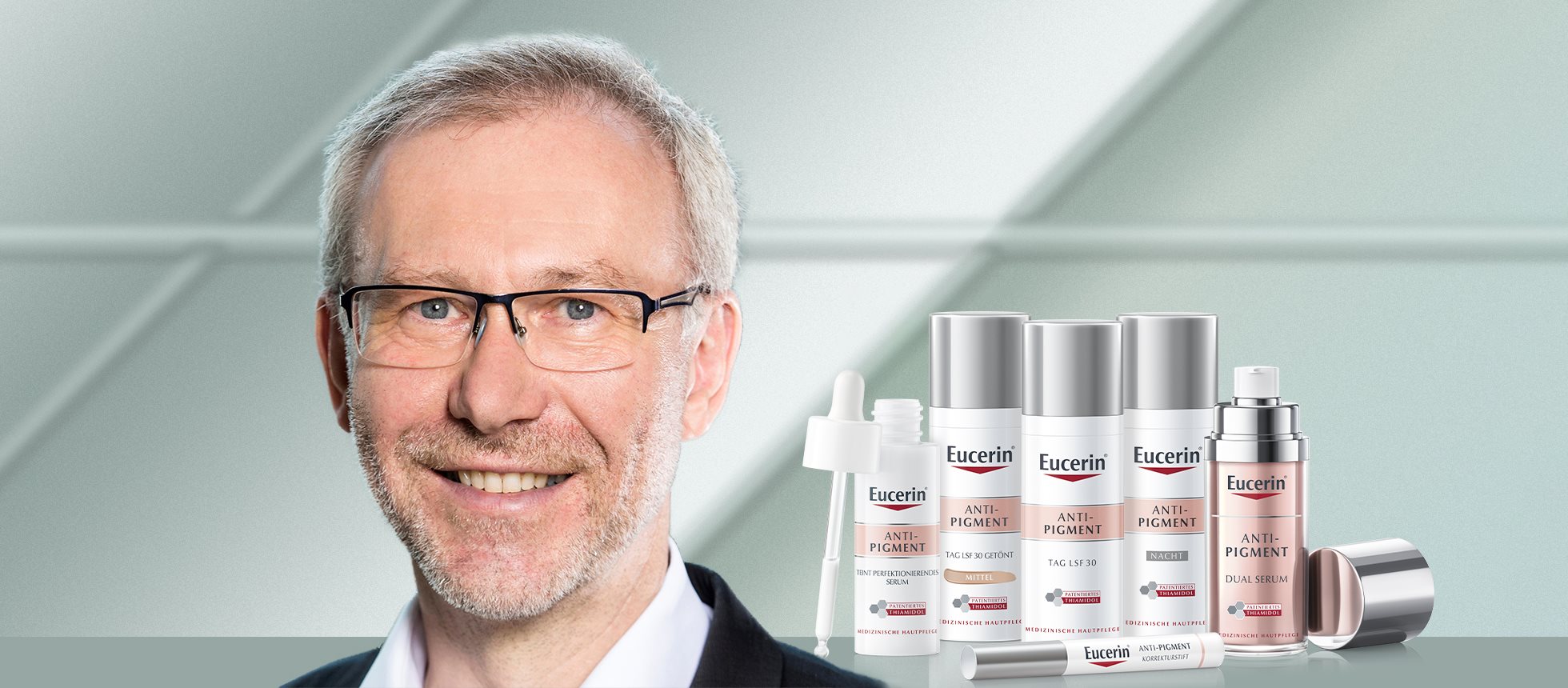 Dr. Kolbe und Eucerin Anti-Pigment Produkte