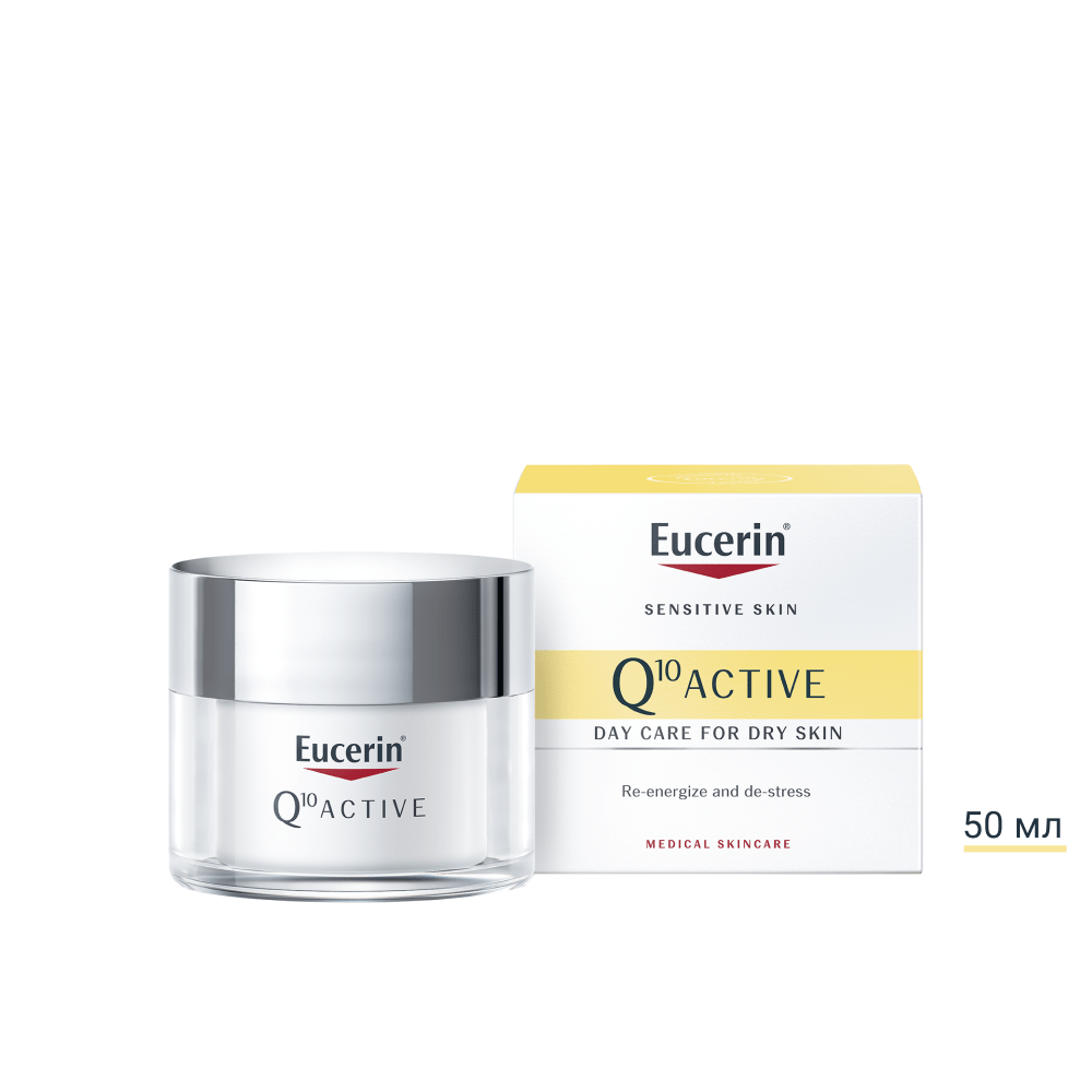 Eucerin Q 10 Active дневен крем за суха коа