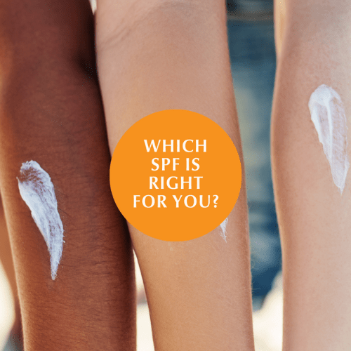 sunscreen on different skin types