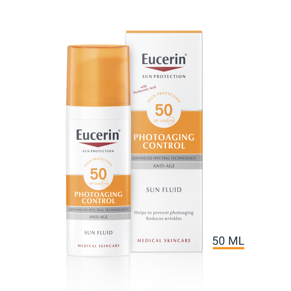 Eucerin Sun Photoaging Control napozókrém arcra SPF50