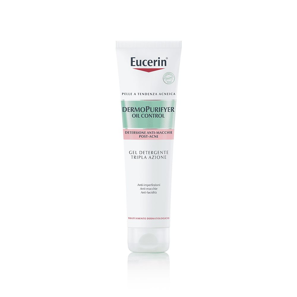Eucerin DermoPurifyer Gel Detergente Tripla Azione