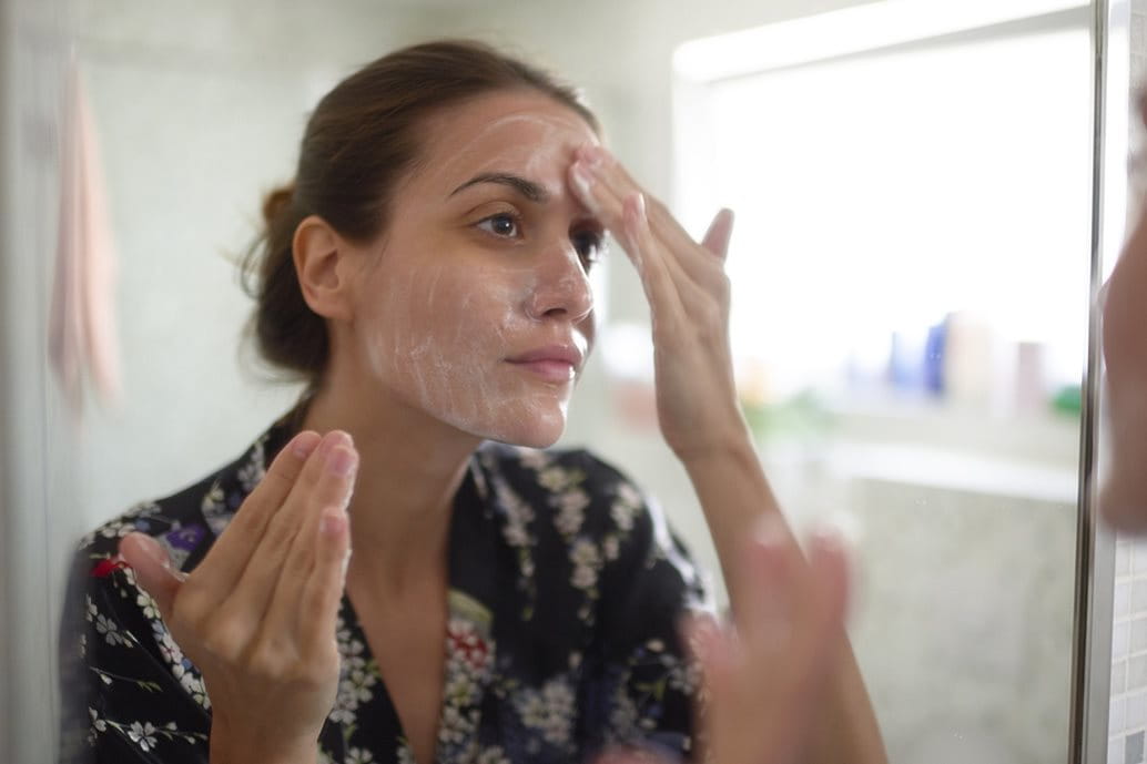 idratare la pelle del viso