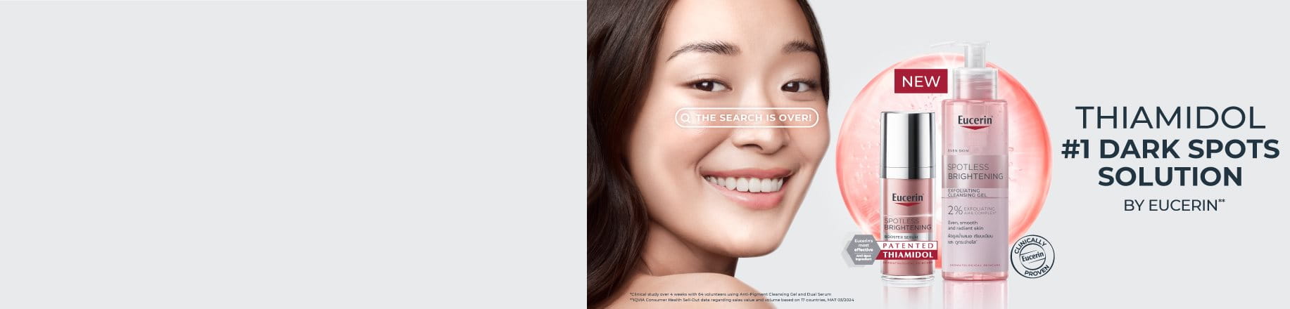 Spotless Brightening Range banner