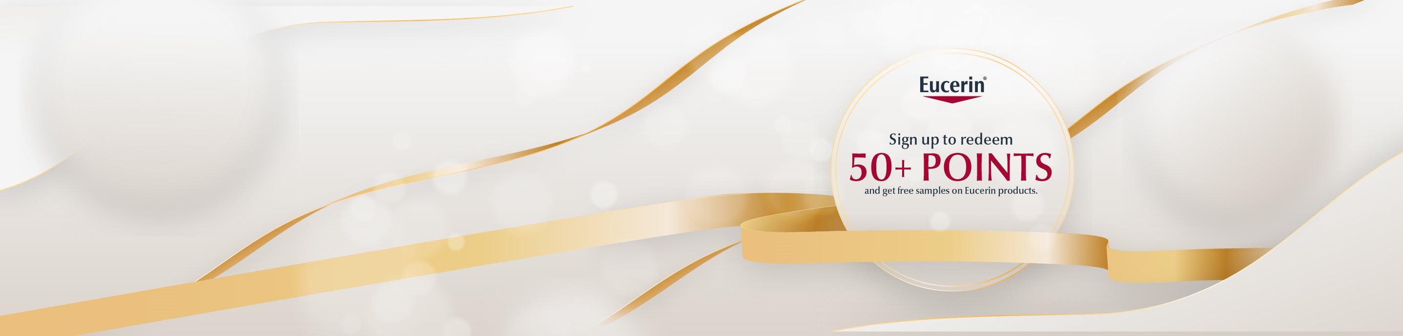 Eucerin Malaysia Skincare Product Banner