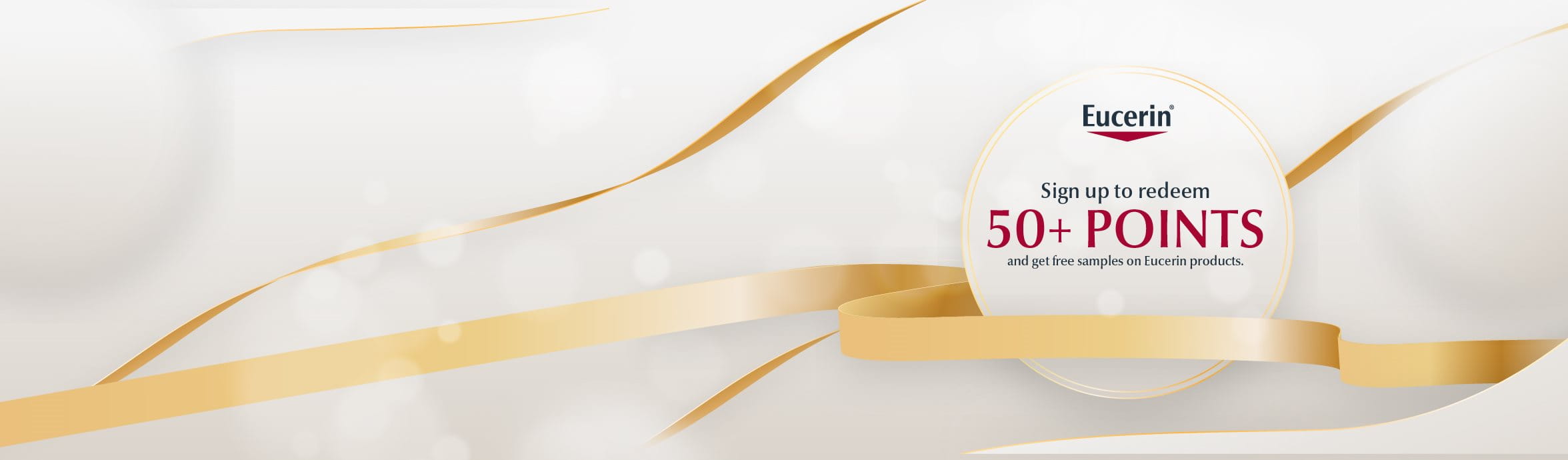 Eucerin Malaysia Skincare Product Banner