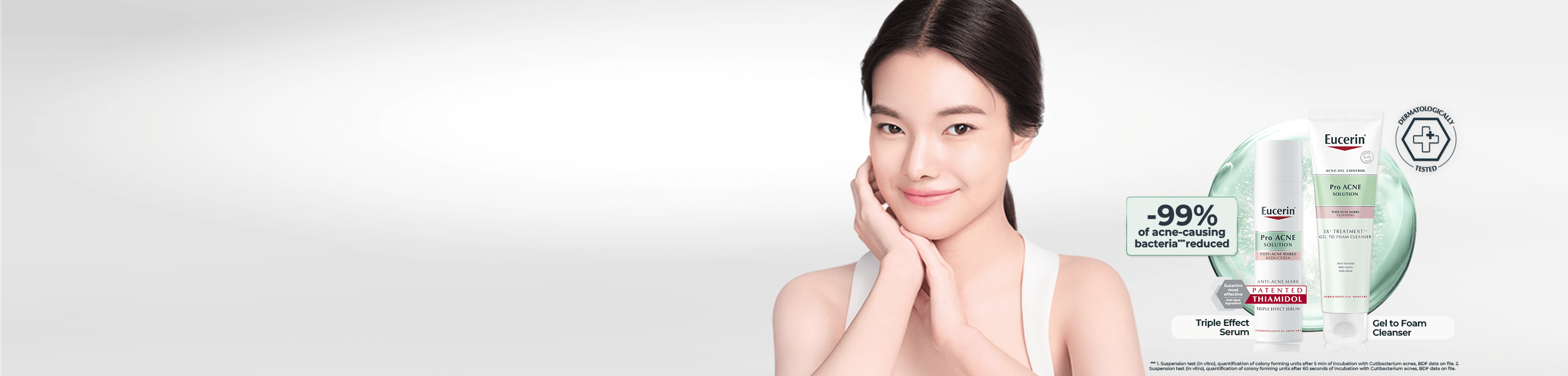 ProAcne Solutions Range banner