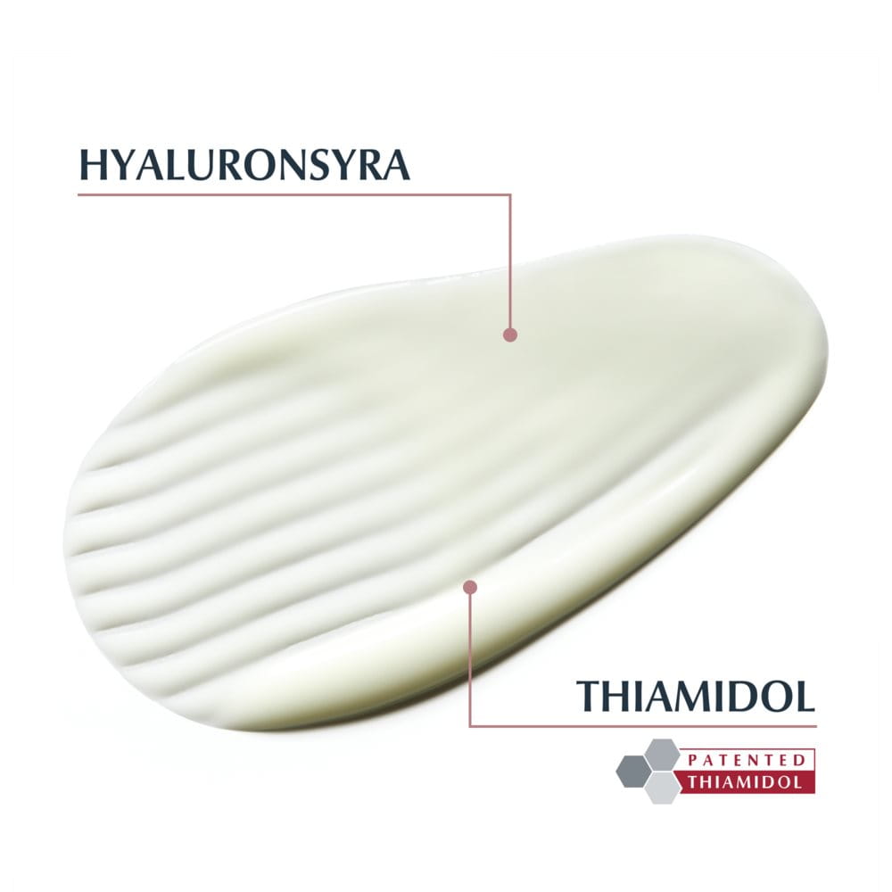 De viktigaste ingredienserna i Anti-Pigment Dual Serum: Hyaluronsyra och Thiamidol