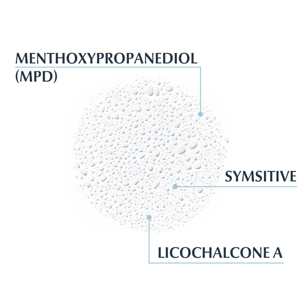 De viktigaste ingredienserna för Atocontrol Anti-itch Spray: Methoxypropanediol (MPD), Symsitive, Licochalcone A