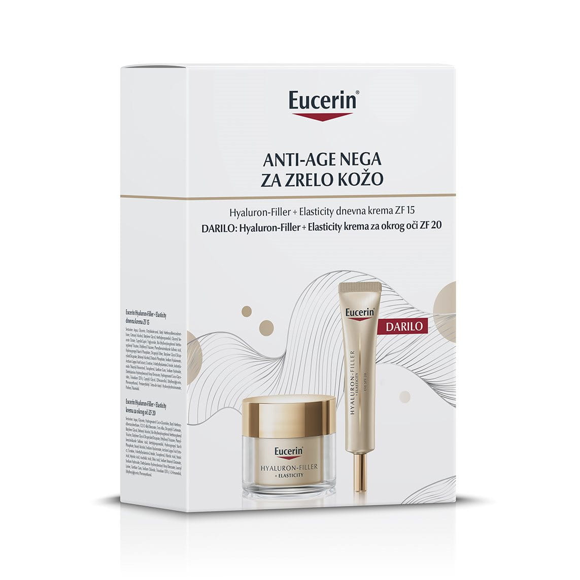 Hyaluron-Filler + Elasticity anti-age nega za zrelo kožo