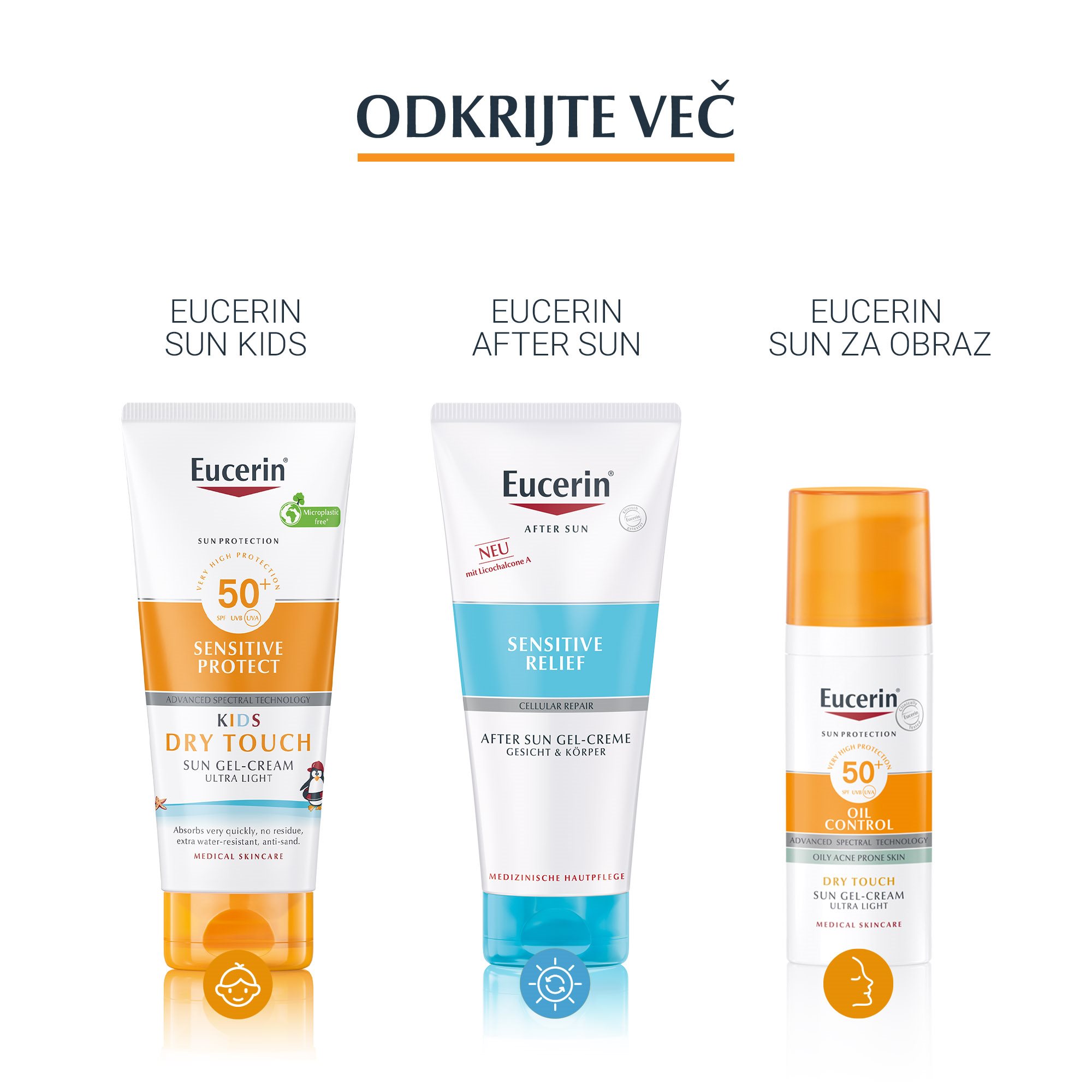 Eucerin Sun Protection Photoaging Control Tinted SPF 50+ Light offers effective sun protection. 