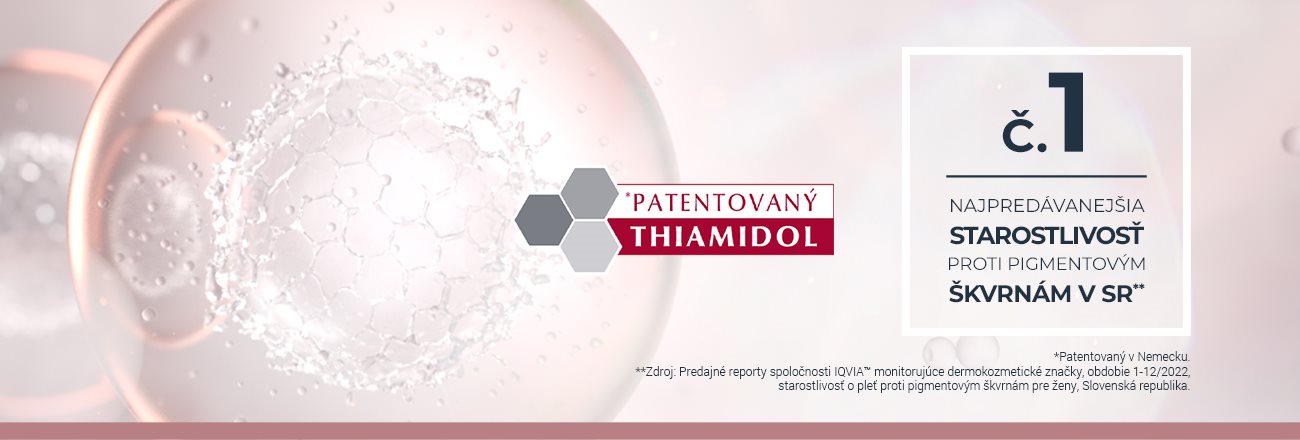 Thiamidol – proti hyperpigmentácii