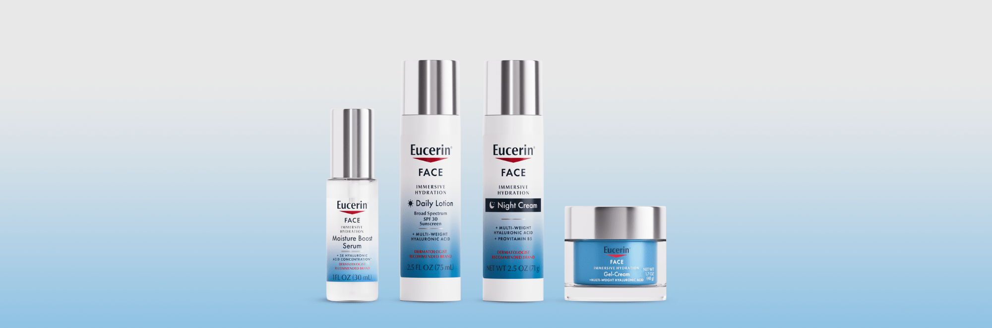 Eucerin Immersive Hydration range