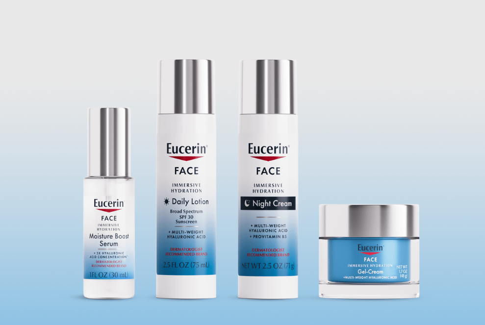 Eucerin Immersive Hydration range