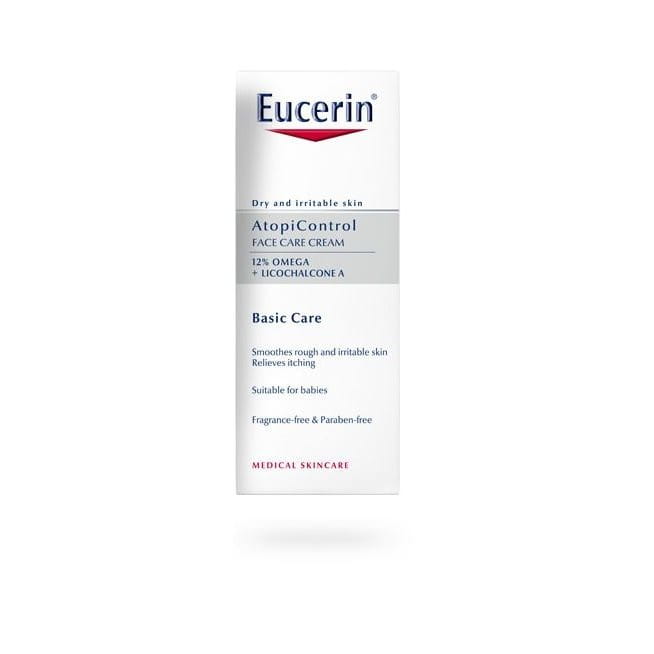 كريم العناية بالوجه Eucerin AtopiControl Face Care Cream
