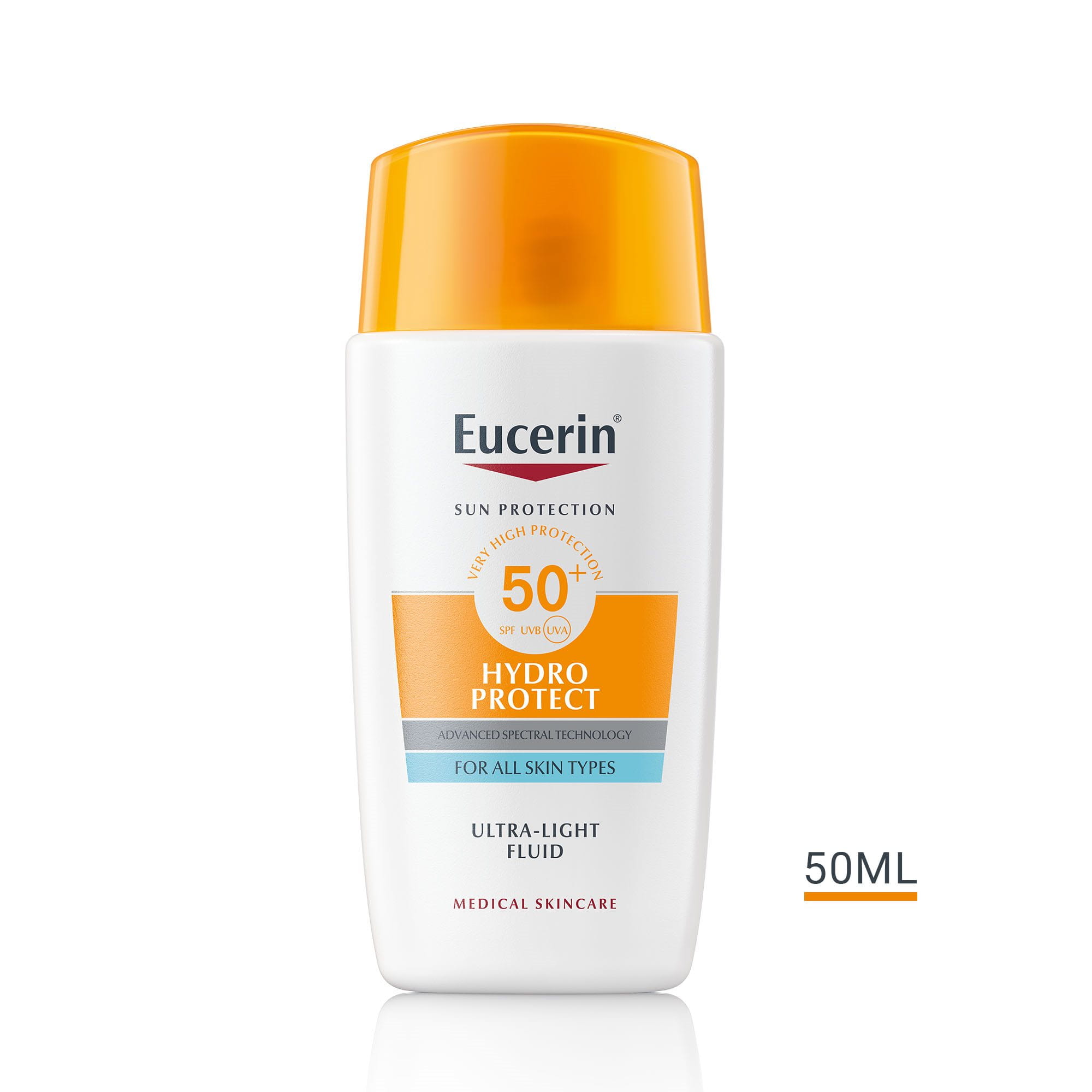 Ultra-light sun fluid / sun protection for all skin types / with