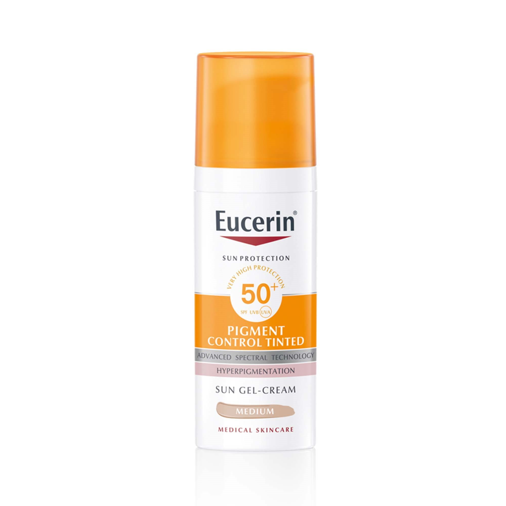 Eucerin Pigment Control Tonirani Fluid za zaštitu od sunca SPF 50+ Tamni