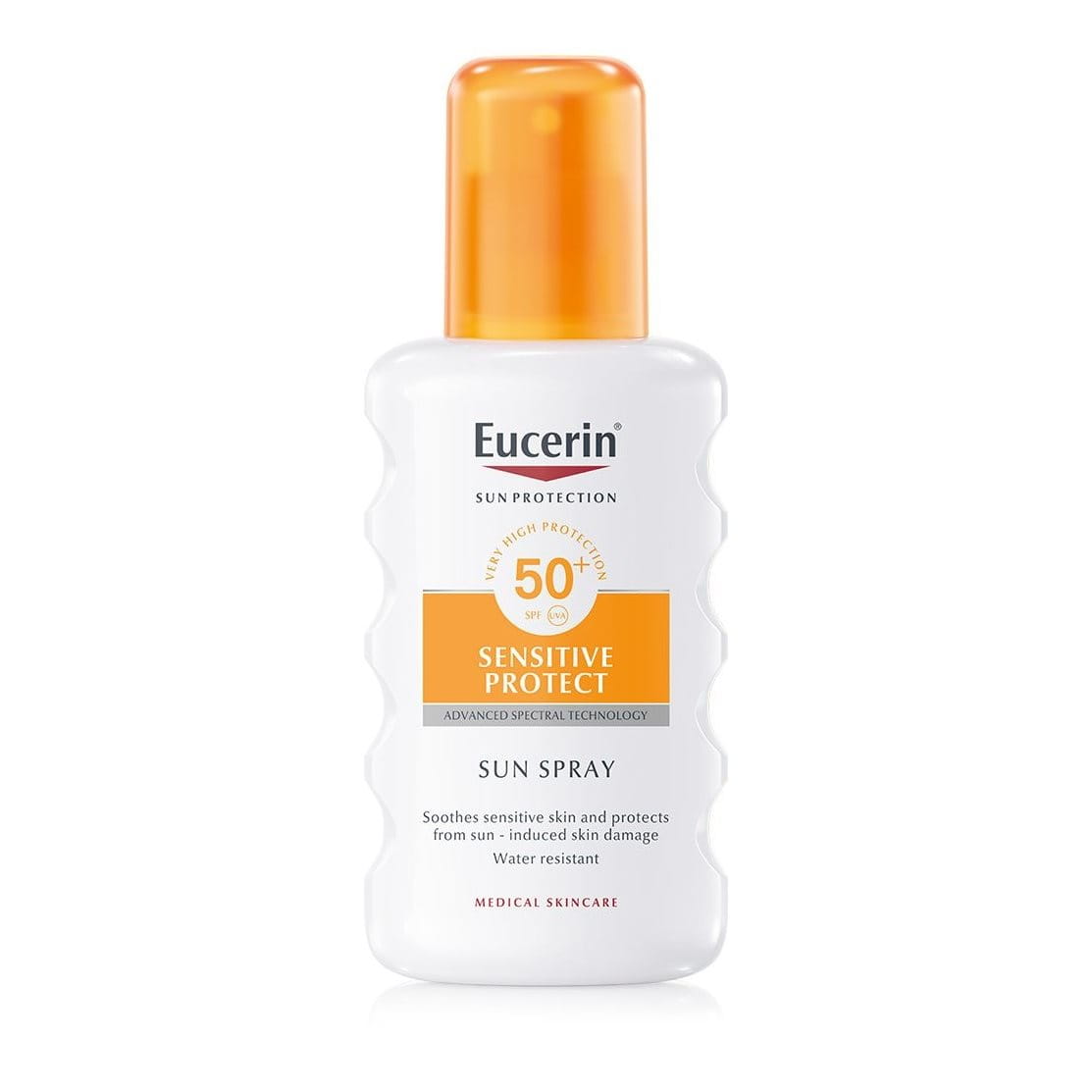 سبراي الحماية من الشمس للبشرة الحساسة Eucerin Sun Spray Sensitive Protect SPF 50+