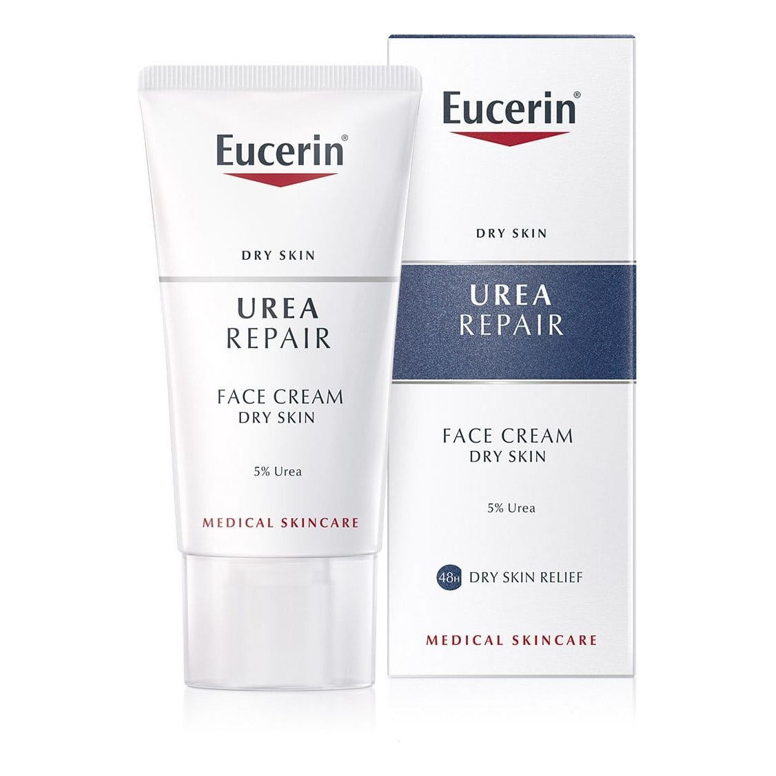 Eucerin 5% Урея Подхранващ крем за лице