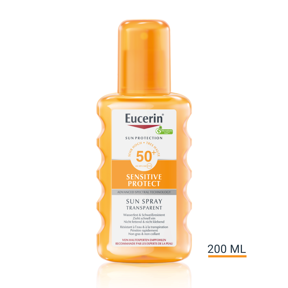 Eucerin Sensitive Protect Sun Spray Transparent SPF 50