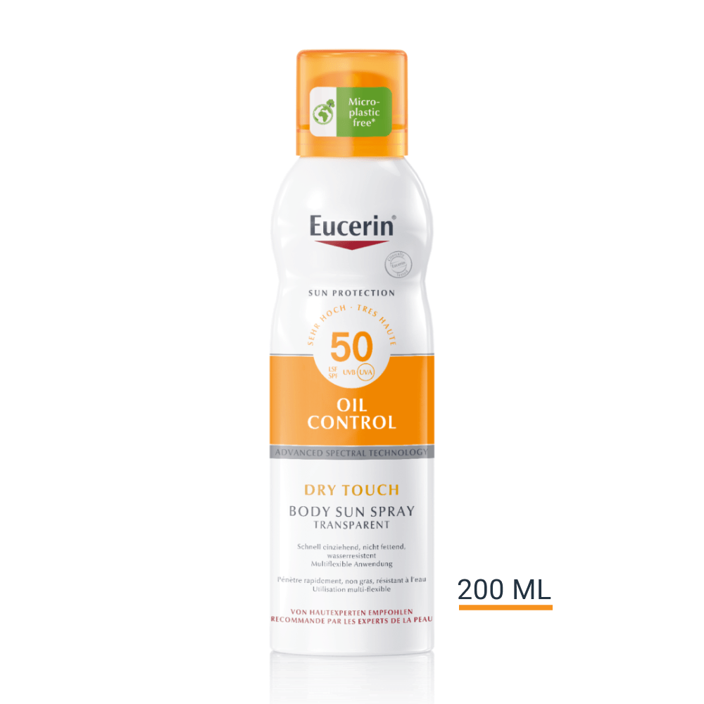 Eucerin Sun Body Spray Oil Control Dry Touch LSF 50