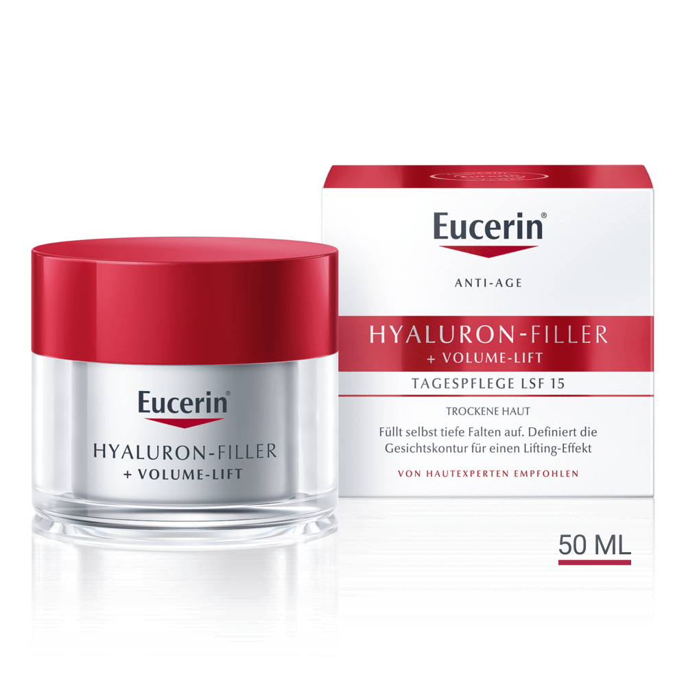 Eucerin HYALURON-FILLER + VOLUME-LIFT Tagespflege für trockene Haut