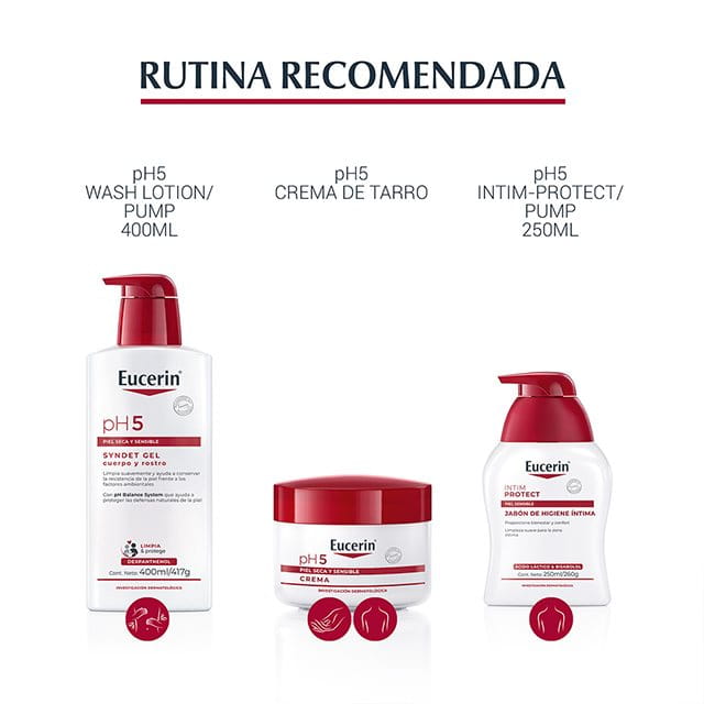 Rutina: Wash lotion + Crema + Intim protect