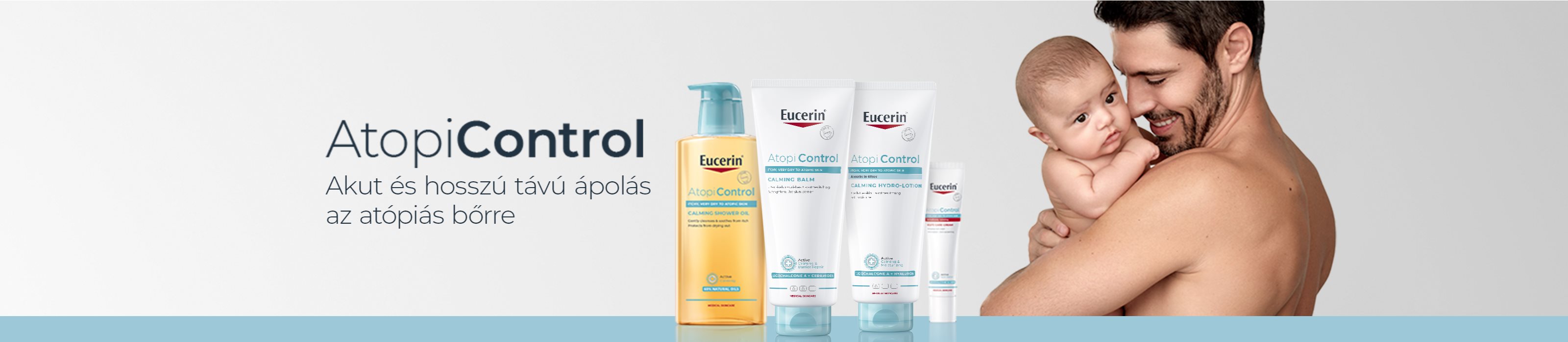 AtopiControl. Akut és hosszú távú ápolás atópiás bőrre