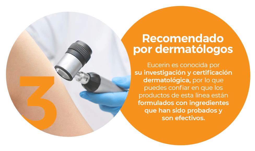 Recomendado por dermatólogos