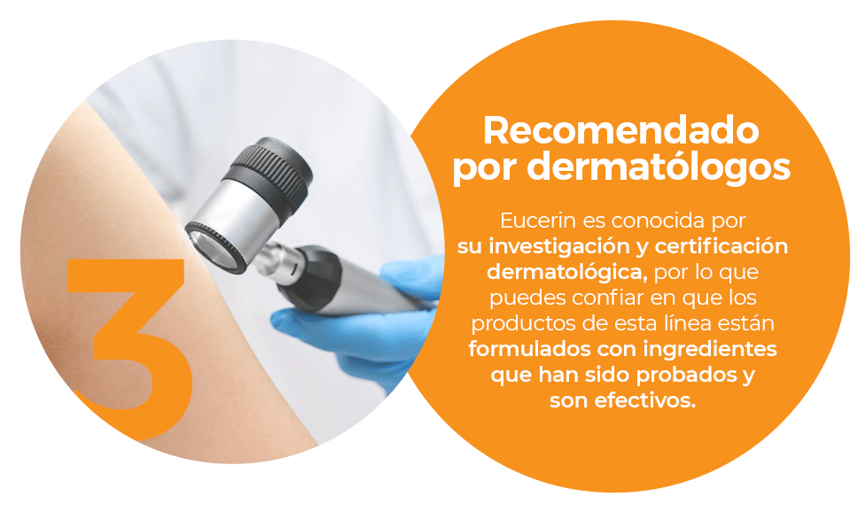 Recomendado por dermatólogos