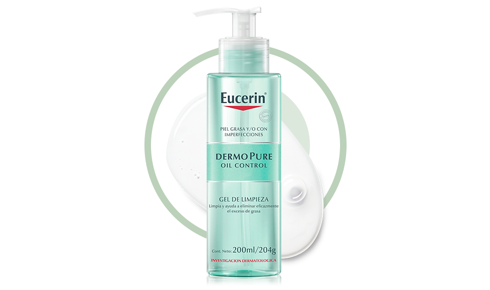 Gel limpiador facial Eucerin® DermoPure 