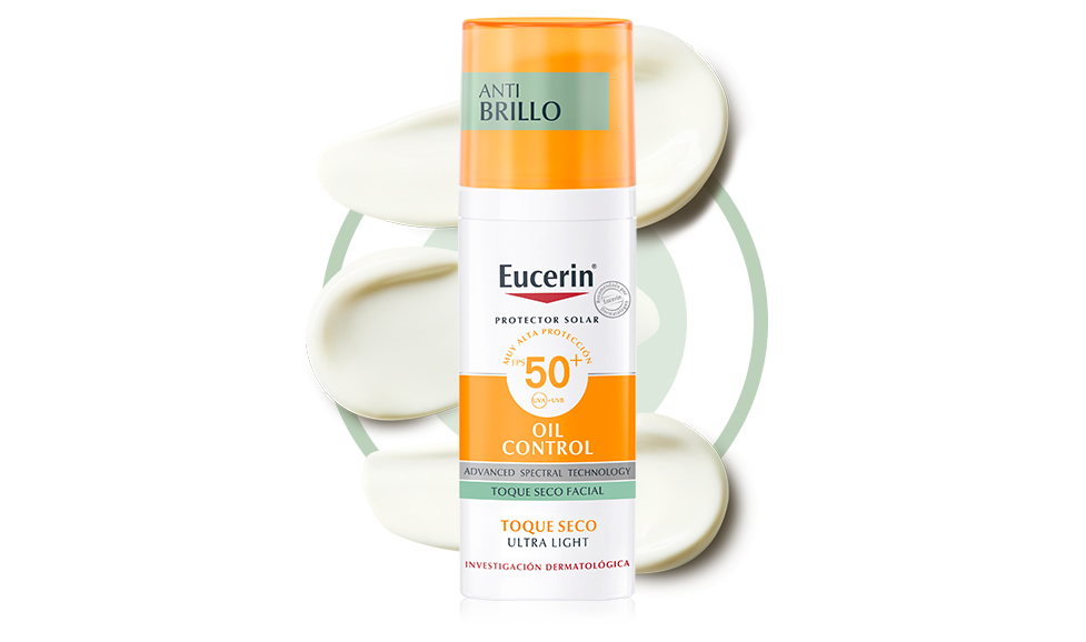 Protector solar Eucerin® Sun facial Oil Control FPS 50+