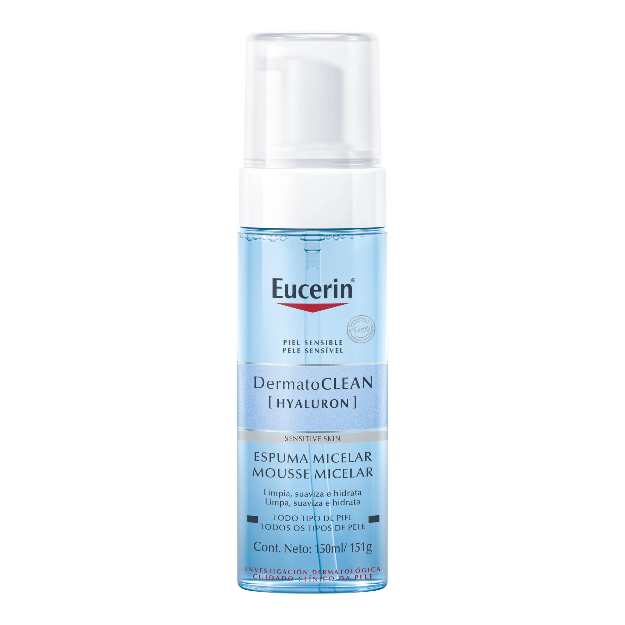 Eucerin DermatoCLEAN Gel Limpiador Facial Piel Normal a Mixta 200ml, Productos