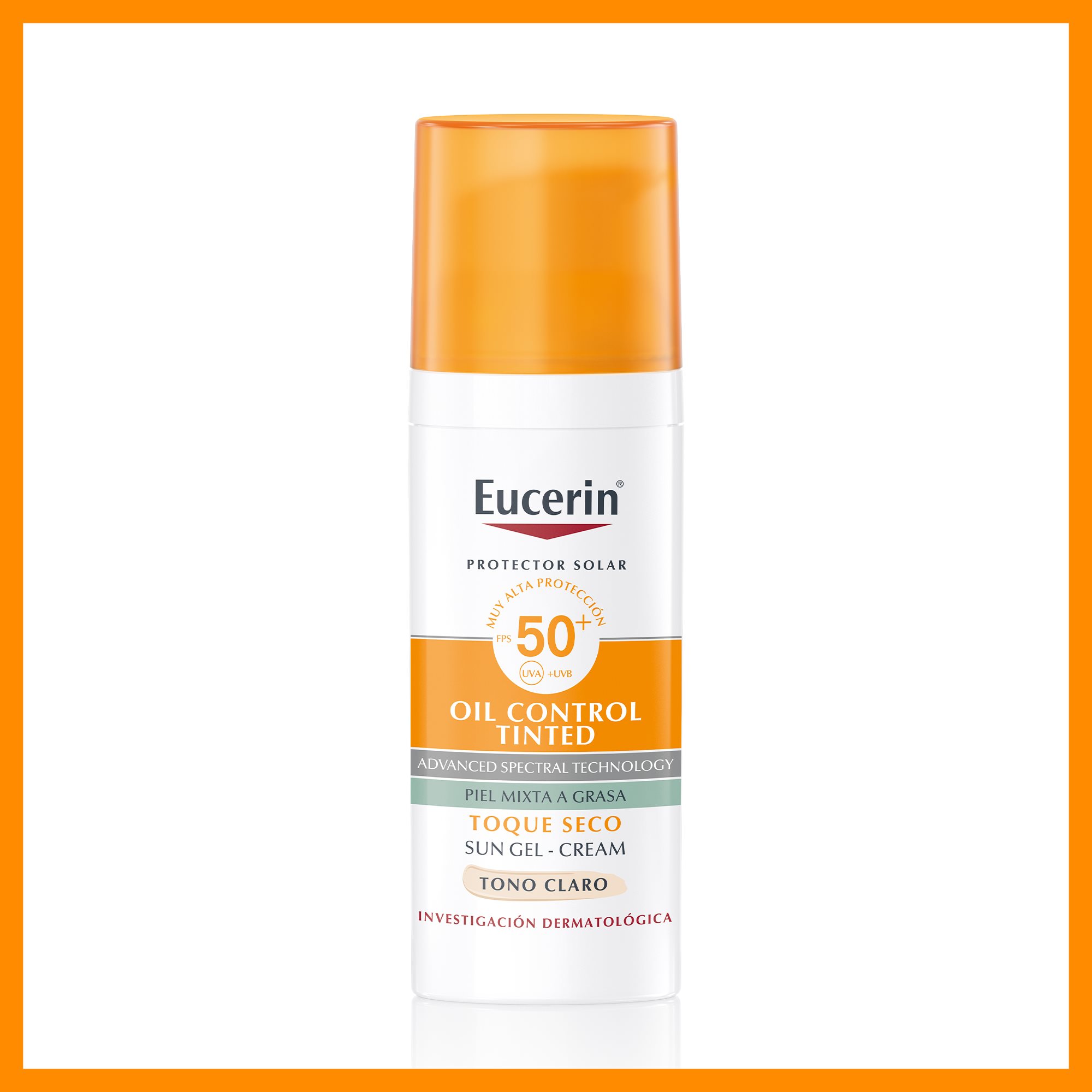 Eucerin Sun Oil Control Tono Claro FPS50+