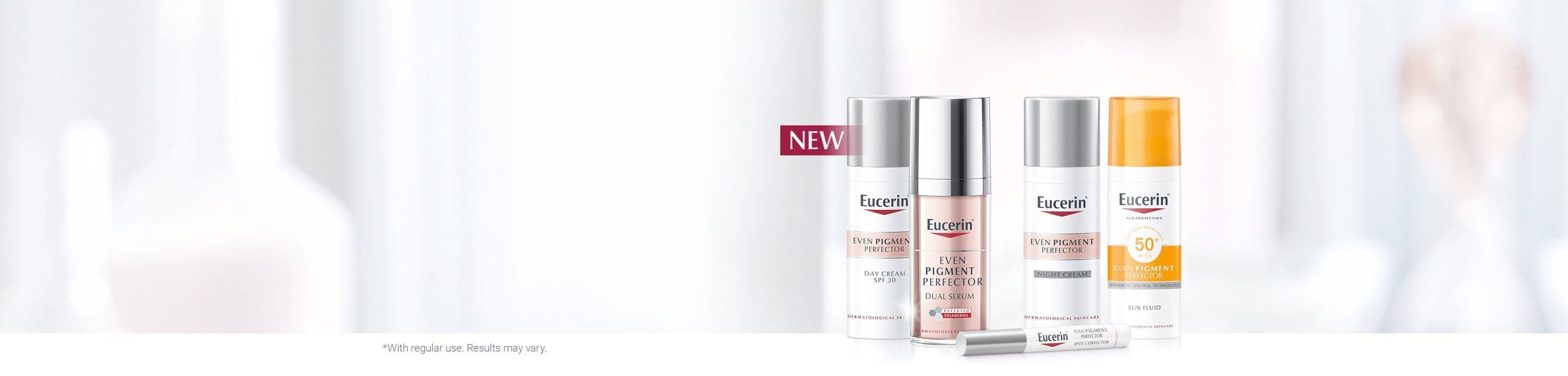 Hyperpigmentation products from Eucerin