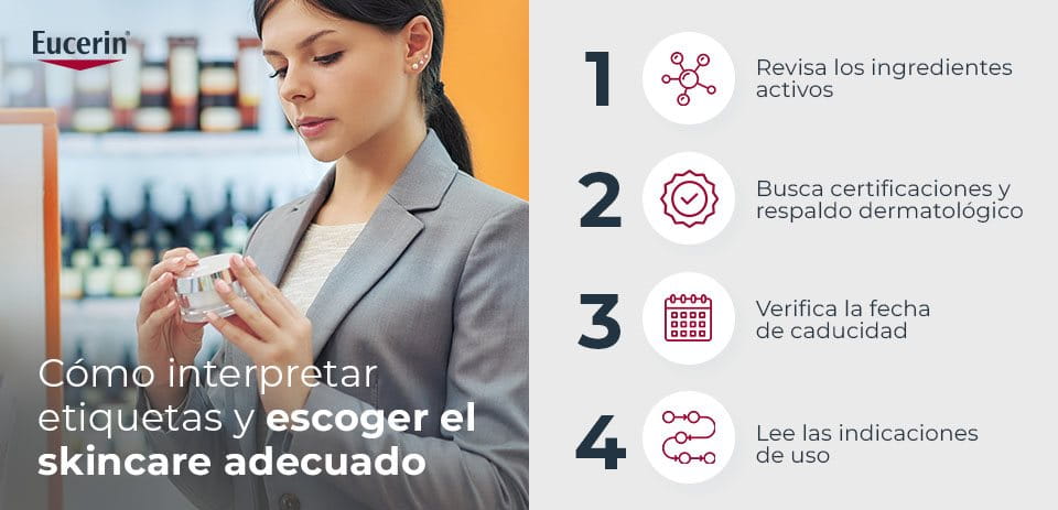 Como interpretar etiquetas para tu skincare