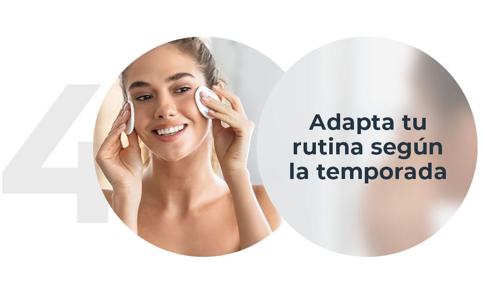 Adapta tu rutina según la temporada