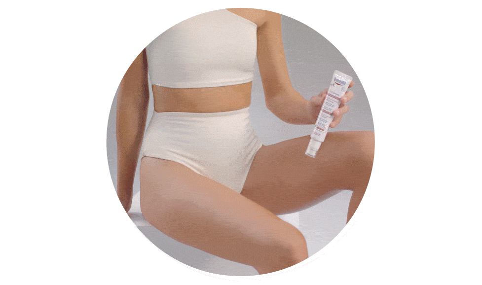 Crema corporal que Renueva suavemente la piel