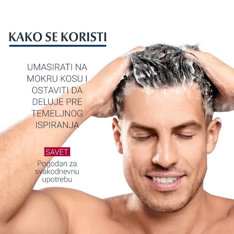 Eucerin DermoCapillaire Krem šampon protiv suve peruti - Kako se koristi