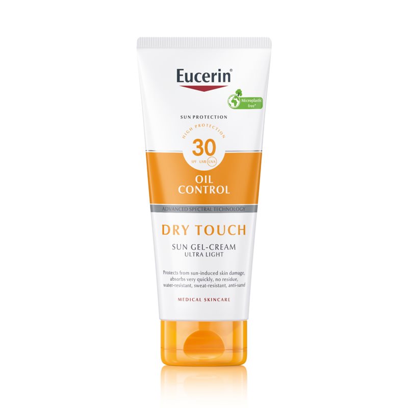 Eucerin Dry Touch Gel-krem za zaštitu osetljive kože od sunca SPF 30