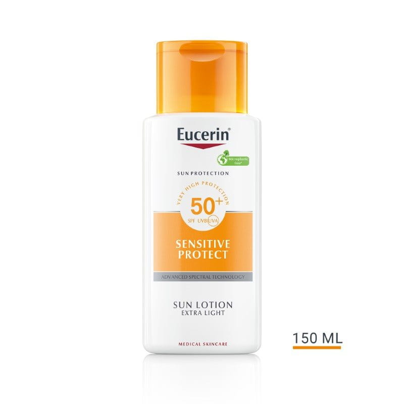 Eucerin Izrazito lagani losion za zaštitu osetljive kože od sunca SPF 50+