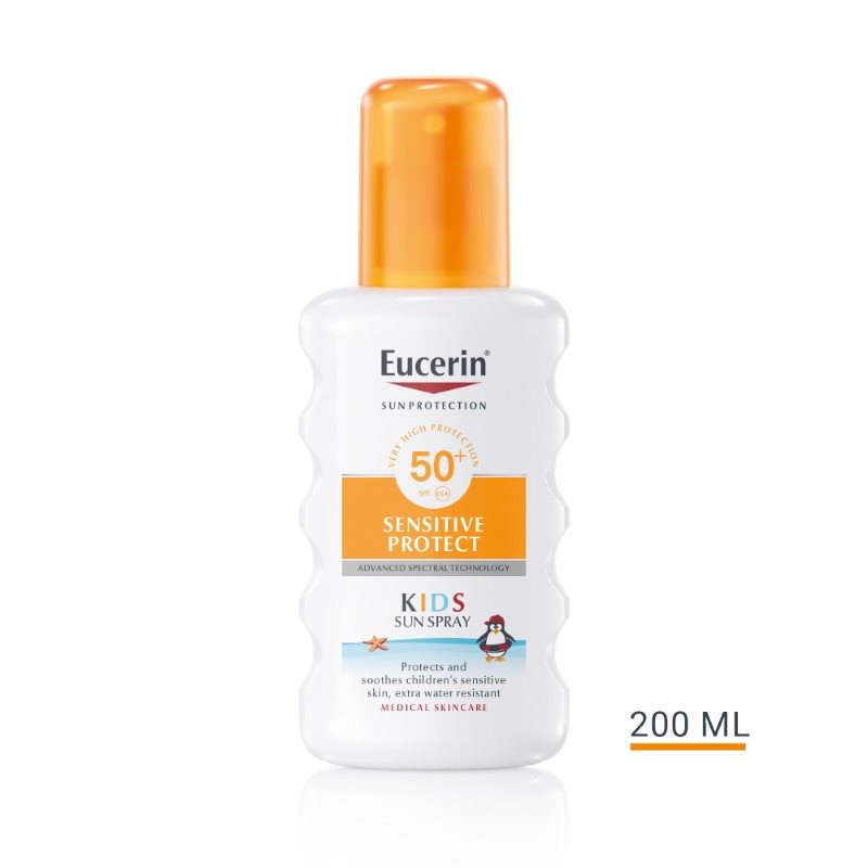 Eucerin Sprej za zaštitu osetljive dečje kože od sunca SPF 50 plus