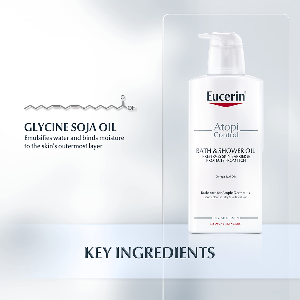 Eucerin Ato Control bath and shower oil