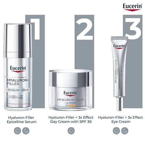 Hyaluron-Filler Eye Cream Face Routine