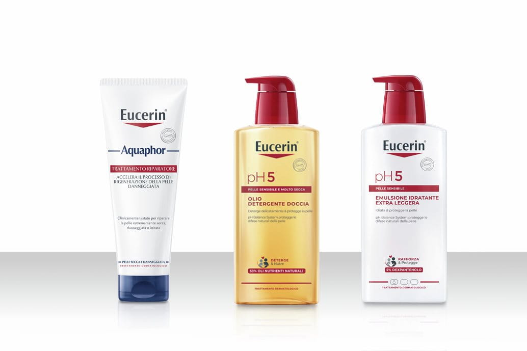 Prodotti Eucerin per intertrigine