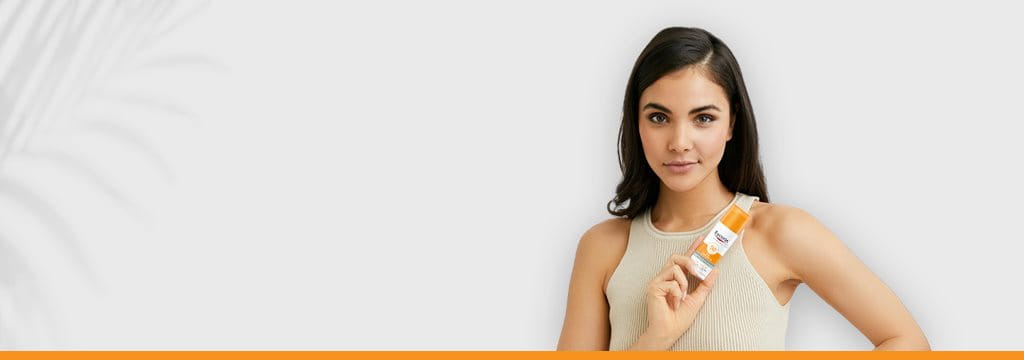 Women with Eucerin Suncreen