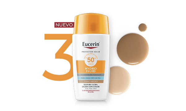 Nuevo Hydro Fluid FPS* 50+ con color