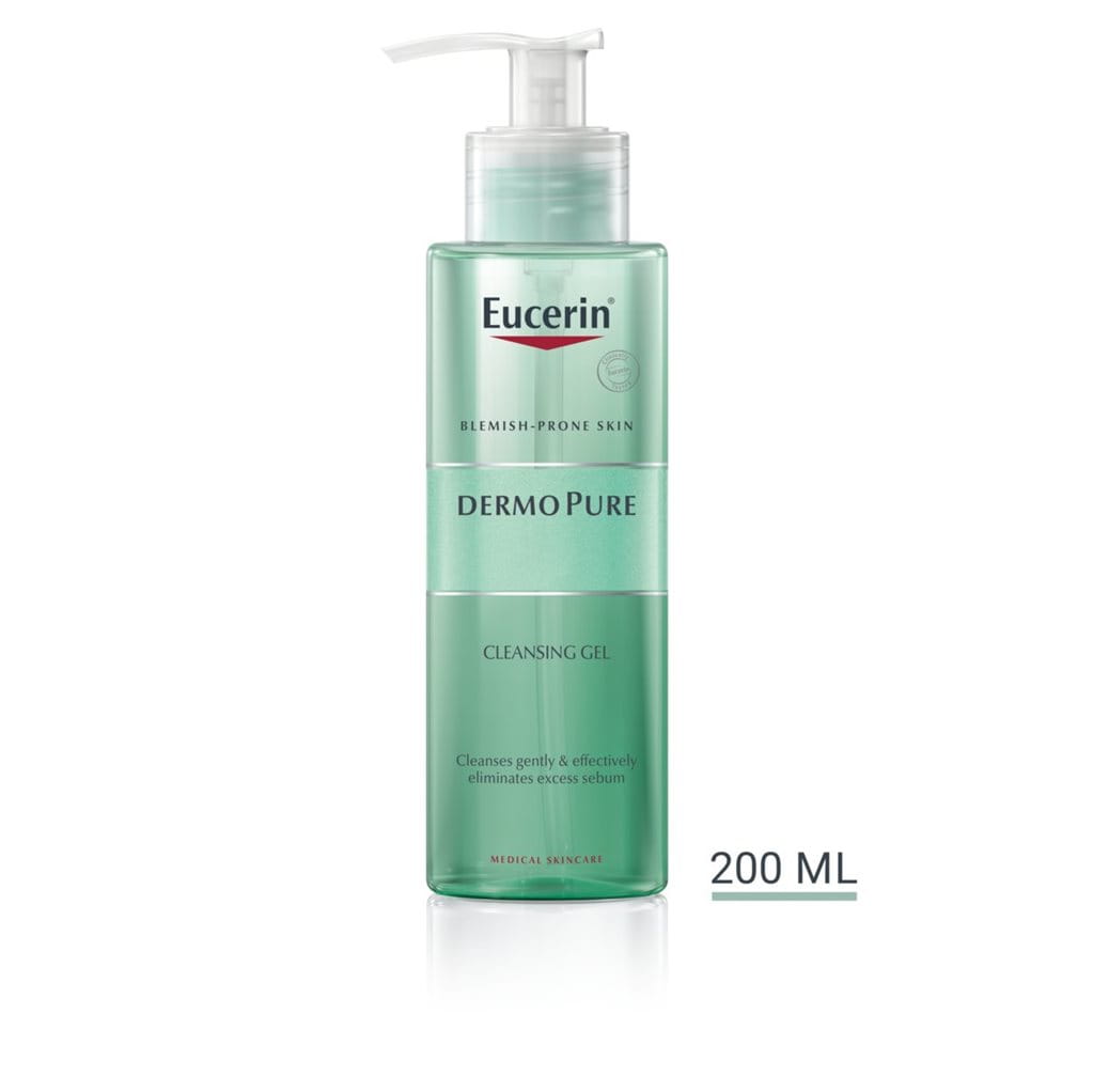 A non-comedogenic face wash gel that gently and effectively